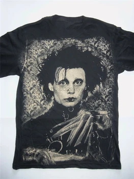 EDWARDA škarorukog Majica Tim Burton i Johnny Depp Gothic Punk Film Nova Cool Majica 