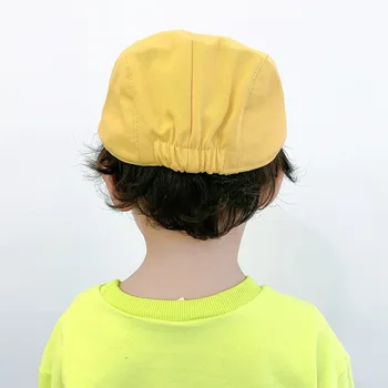 2021 Novi dječji kapa Koreanska verzija dječjeg берета Vezene kapa sa pismom za dječake i djevojčice Večernje kapa Gospodin Dječje kapa