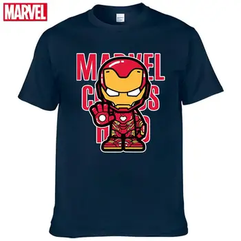 Marvel Avengers Tony Stark Iron man majice kratkih rukava Ljetne muške majice grafički majice Ženska хлопковая majica #20 