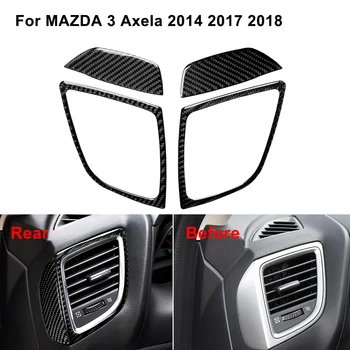Ploča s instrumentima u automobilu Lijeva Desna Istrujna Utičnica Naljepnice Trim Ploče Dekor interijera Naljepnica od karbonskih Vlakana za Mazda 3 Axela 2017 2018 