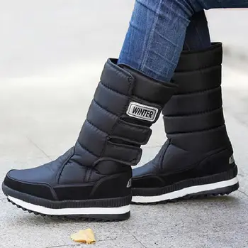Ženske zimske čizme do 2022 godine, toplo krzno zimske čizme, ženske cipele, нескользящий kuka i spojnica, vodootporne ženske cipele