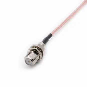 1PC Priključak SMB Ženski Konektor za F Ženski Konektor Adapter za RG316 RF Koaksijalni Kabel 15 cm (6