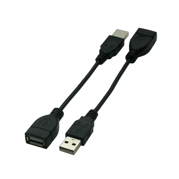 10 CM USB 2.0 Produžni kabel Kratak Kabel Kabel Za Smart TV PS4 Brzina Prijenosa Podataka Удлинительные Punjači Kabeli Od Muškaraca i Žena Kabel 0,5 m 1,5 m, 3 m, 5 m 