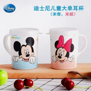 Disney Oprema Za hranjenje Djece Mickey Minnie Posuđe Dječje Zdjela Riže Blagovaonica Tanjur Šalica Dječje Žlica Set Plastičnih Anime Crtani film