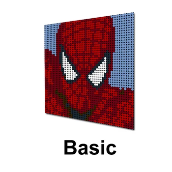 Novi Spider Piksel Mozaik Umjetničkih slika Superheroja Serije DIY Moc Građevinske Cigle-Blokova,Nakit,Igračke,Dječji Darovi