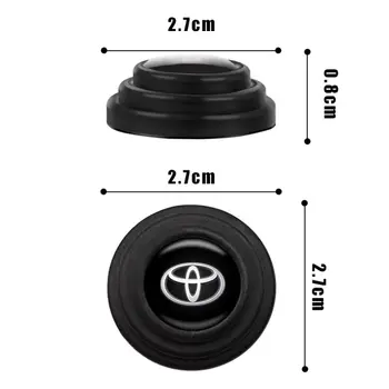 2/4/8/12 kom. Naljepnice na vratima automobila Amortizer zvučna izolacija Tampon Mol za Toyota Corolla E150 Camry 40 70 Pribor za ukrašavanje 
