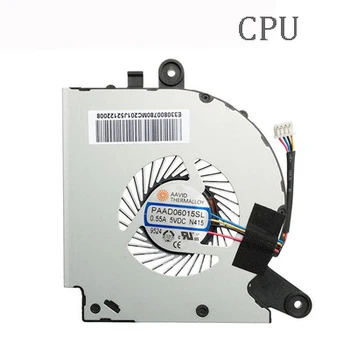 Novi Originalni Ventilator za hlađenje CPU-a i GPU ZA MSI GF75 MS-17F2/F3/F4/F5 Tanak 8RC 8RD 9SC 9SD