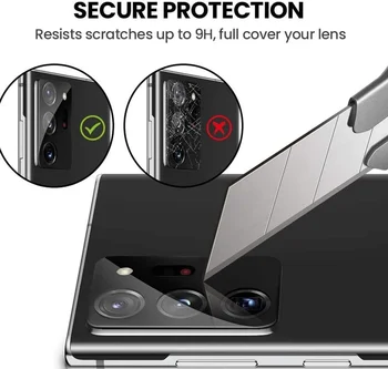 Za Samsung Galaxy Note 20 6,7 Inča 3D Potpunu Pokrivenost Metalni Objektiv Kamere Zaštitna Folija za Ekran Tanak Poklopac Objektiva Kamere Zaštitna Folija 