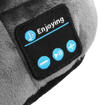 Bluetooth Slušalice za spavanje Sportski Povez za glavu Tanka Mekana Elastična Udoban Bežični Glazbeni Slušalice Maska za Oči za Bočno Spavanje
