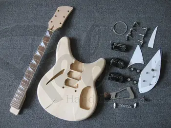 Weifang Ребон 6 gudački Рикен nedovršena komplet električna gitara DIY