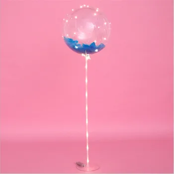 DIY Svadbena dekoracija Dječji Rođendan Balon Je Loptu Bobo Pero Prozirni PVC balon College Godišnjicu