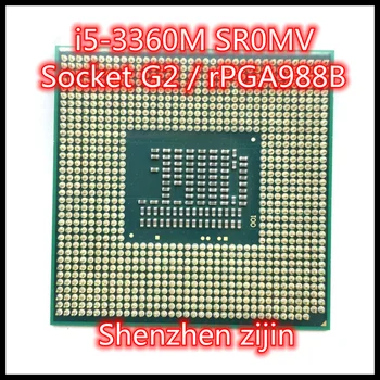 I5-3360M i5 3360M SR0MV 2,8 Ghz Dual-core Четырехпоточный procesor 3 M 35 W Priključak G2 / rPGA988B
