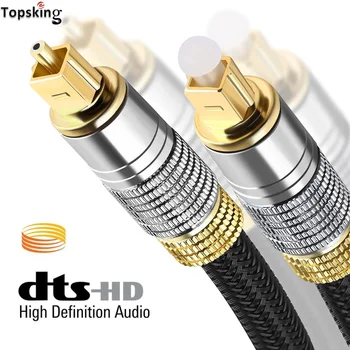 Optički digitalni Audio kabel Toslink 1 m, 3 m, 5 m Koaksijalni SPDIF Kabel Dolby 7.1 Zvučna Ploča 5.1 Vlakana zvučnika Blu-ray player 