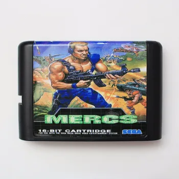 16-bitna igraća Karta Mercs SEGA MD Za Sega Mega Drive Za Genesis